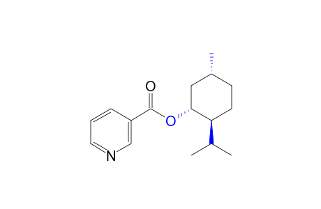 DL-nicotinic acid, p-menth-3-yl ester