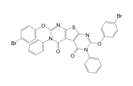 2,7-Di(4-bromophenyloxy)-3,6-di(phenyl)thieno[2,3-d:5,4-d']dipyrimidine-4,5(3H,6H)-dione