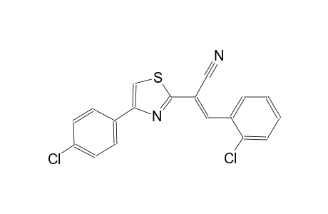 2-thiazoleacetonitrile, 4-(4-chlorophenyl)-alpha-[(2-chlorophenyl)methylene]-