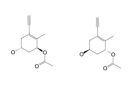 (3S,5R)/(3R,5S)-3-ACETOXY-1-ETHYNYL-2-METHYL-5-HYDROXYCYCLOHEX-1-ENE
