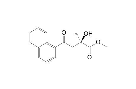 (R)-Methyl-[2-hydroxy-2-methyl-4-oxo-4-(1-naphthyl)]-butanoate