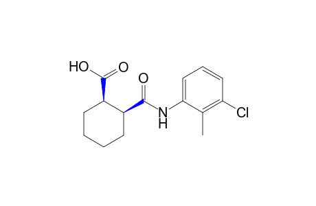 cis-2-[(3-chloro-o-tolyl)carbamoyl]cyclohexanecarboxylic acid