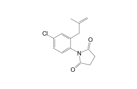 1-(4-Chloro-2-(2-methylallyl)phenyl)pyrrolidine-2,5-dione