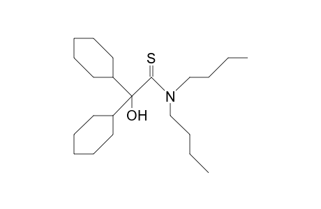N,N-Dibutyl-2,2-dicyclohexyl-2-hydroxy-thioacetamide