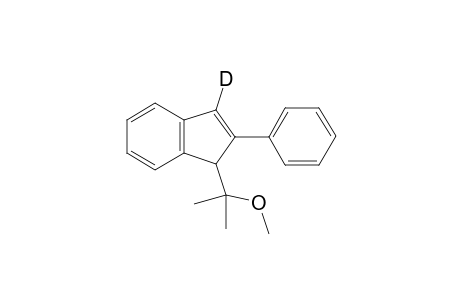 3-Deutero-1-(2-methoxypropan-2-yl)-2-phenyl-1H-indene