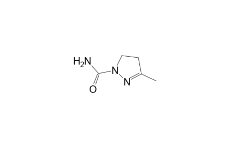 2-Pyrazoline-1-carboxamide, 3-methyl-