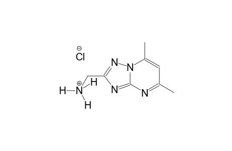 [1,2,4]triazolo[1,5-a]pyrimidine-2-methanaminium, 5,7-dimethyl-,chloride