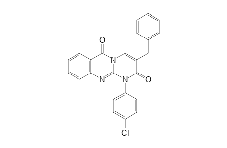 3-Benzyl-1-(4-chlorophenyl)-1H-pyrimido[2,1-b]quinazoline-2,6-dione