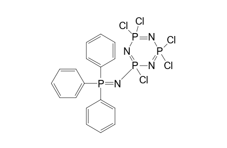 2,2,4,4,6-pentachloro-6-[(triphenylphosphoranylidene)amino]1,3,5,2,4,6-triazatriphosphorine