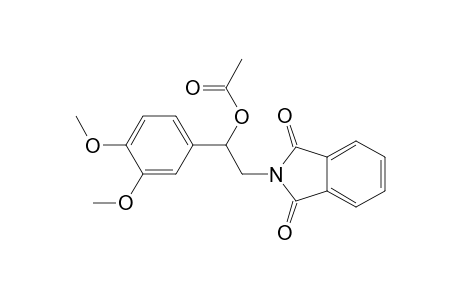 N-[2-(Acetoxy)-2-(3,4-dimethoxyphenyl)ethyl]phthalimide