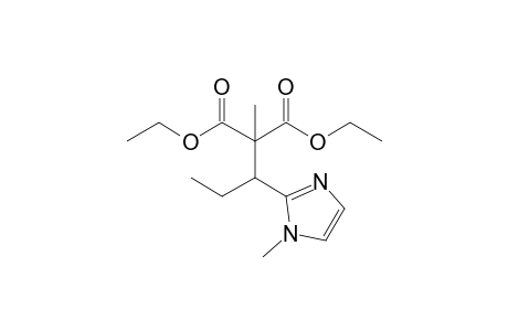 2-Methyl-2-[1-(1-methyl-2-imidazolyl)propyl]propanedioic acid diethyl ester