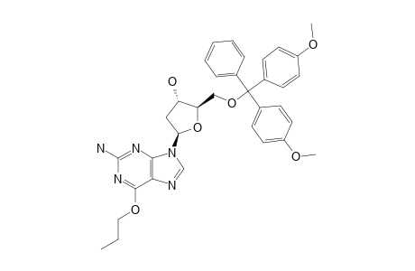 5'-O-(4,4'-DIMETHOXYTRITYL)-6-O-PROPYL-2'-DEOXYGUANOSINE