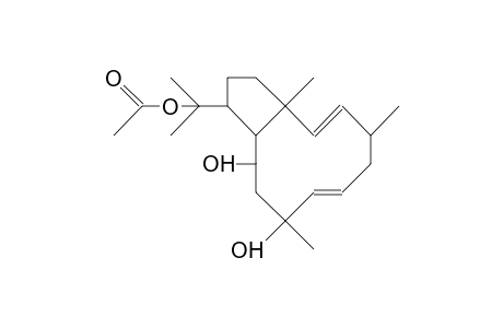 18-Acetoxy-8,10-dihydroxy-2,6-dolabelladiene