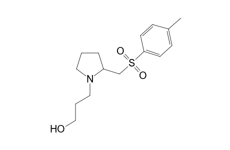 3-{[2'-{(p-Methylphenylsulfonyl)methyl]-pyrrolidin-1'-yl}-propan-1-ol