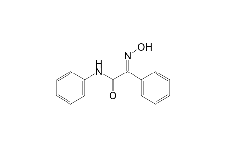 2-PHENYLGLYOXYLANILIDE, 2-OXIME