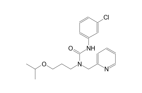 N'-(3-chlorophenyl)-N-(3-isopropoxypropyl)-N-(2-pyridinylmethyl)urea