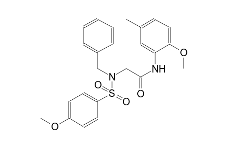 acetamide, N-(2-methoxy-5-methylphenyl)-2-[[(4-methoxyphenyl)sulfonyl](phenylmethyl)amino]-