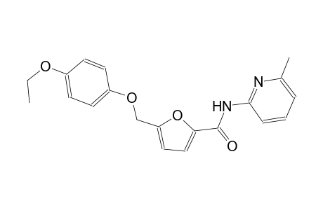 5-[(4-ethoxyphenoxy)methyl]-N-(6-methyl-2-pyridinyl)-2-furamide