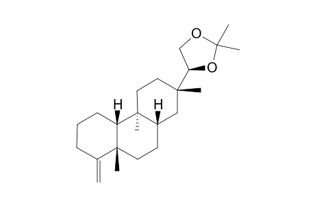 ENT-5-ALPHA-DOLABR-4(18)-ENE-15R,16-DIOLACETONIDE