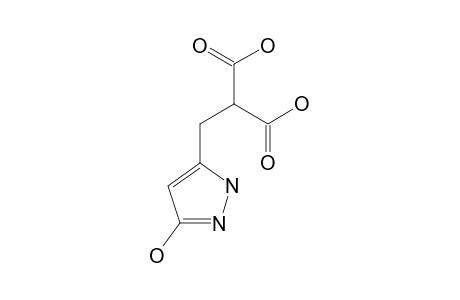 2-(3-HYDROXY-1H-PYRAZOL-5-YL)-1,1-ETHANEDICARBOXYLIC-ACID