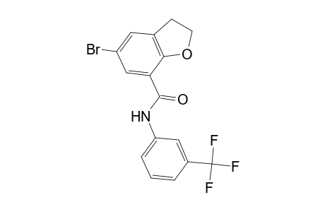 Benzofurane-7-carboxamide, 2,3-dihydro-5-bromo-N-(3-trifluoromethylphenyl)-