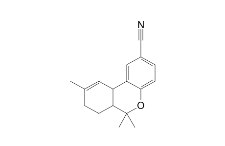 6,6,9-trimethyl-6a,7,8,10a-tetrahydrobenzo[c]chromene-2-carbonitrile