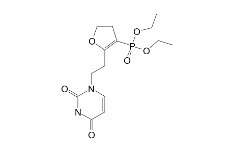 DIETHYL-2-[[2,4-DIOXO-3,4-DIHYDRO-1(2H)-PYRIMIDINYL]-ETHYL]-4,5-DIHYDRO-3-FURANYLPHOSPHONATE