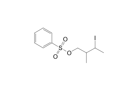 (3-iodanyl-2-methyl-butyl) benzenesulfonate
