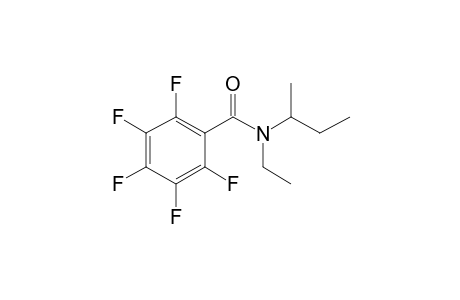 Benzamide, pentafluoro-N-(2-butyl)-N-ethyl-