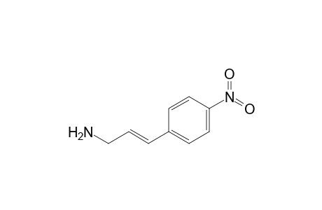 (E)-3-(4-nitrophenyl)-2-propen-1-amine