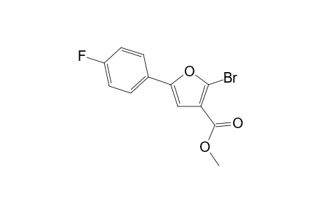 Methyl 2-bromo-5-(4-fluorophenyl)furan-3-carboxylate