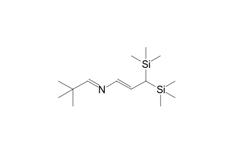 2,2-Dimethyl-7,7-bis(trimethylsilyl)-4-aza-3,5-heptadiene