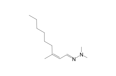 N,N-DIMETHYL-N'-(3-METHYL-NON-2-ENYLIDENE)-HYDRAZINE;MINOR-2Z-ISOMER
