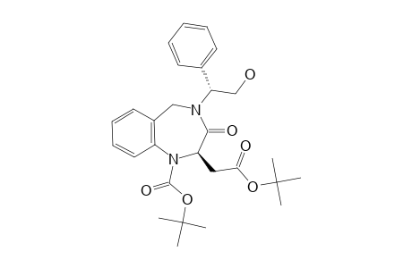 (R)-TERT.-BUTYL-2-[(TERT.-BUTOXYCARBONYL)-METHYL]-2,3,4,5-TETRAHYDRO-4-[(R)-2-HYDROXY-1-PHENYLETHYL]-3-OXOBENZO-[E]-[1,4]-DIAZEPINE-1-CARBOXYLATE