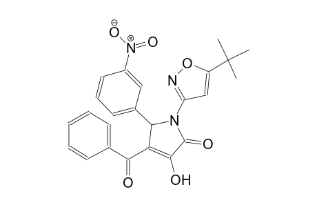 2H-pyrrol-2-one, 4-benzoyl-1-[5-(1,1-dimethylethyl)-3-isoxazolyl]-1,5-dihydro-3-hydroxy-5-(3-nitrophenyl)-