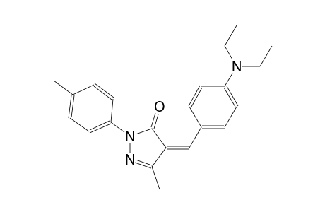 3H-pyrazol-3-one, 4-[[4-(diethylamino)phenyl]methylene]-2,4-dihydro-5-methyl-2-(4-methylphenyl)-, (4Z)-