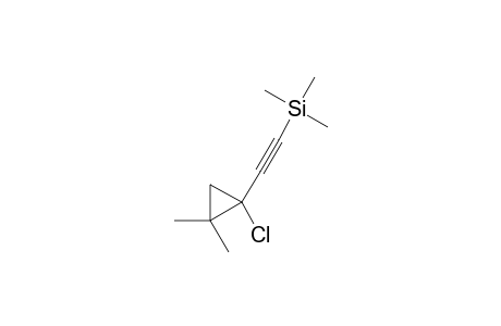 1-(Trimethylsilylethynyl)-1-chloro-2,2-dimethylcyclopropane
