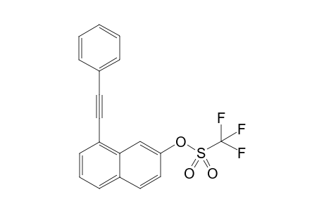 8-(Phenylethyn-1-yl)naphthalen-2-yl-trifluoromethanesulfonate