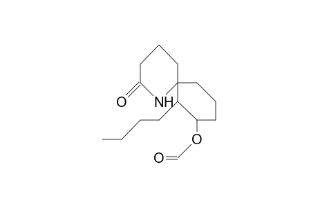 Rel-(6S,7S,8S)-8-(7-butyl-1-aza-spiro(5.5)undecan-2-one) formate