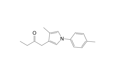 1-[4-methyl-1-(4-methylphenyl)-3-pyrrolyl]-2-butanone