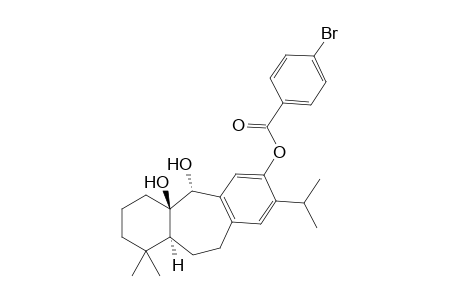 10-epimer-13-p-bromobenzoate-pisiferdiol