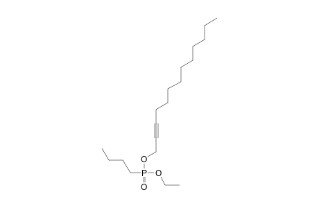 Butylphosphonic acid, ethyl tridec-2-ynyl ester