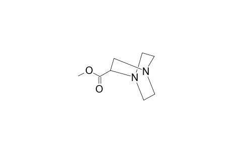 1,4-Diazabicyclo[2.2.2]octane-2-carboxylic acid, methyl ester