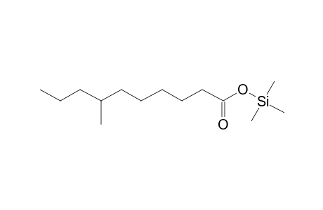 7-Methyldecanoic acid, tms