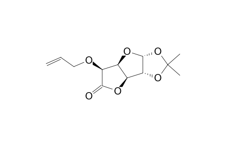 1,2-O-Isopropyliden-5-O-allyl-.alpha.,D-glucofuranosidurono-6,3-lactone
