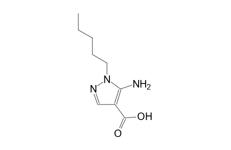 1H-pyrazole-4-carboxylic acid, 5-amino-1-pentyl-