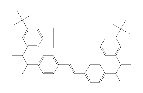 Benzene, 1,1'-(1,2-ethenediyl)bis[4-[2-[3,5-bis(1,1-dimethylethyl)phenyl]-1-methylpropyl]-