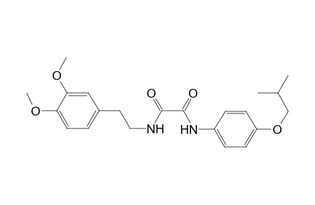 N-homoveratryl-N'-(4-isobutoxyphenyl)oxamide