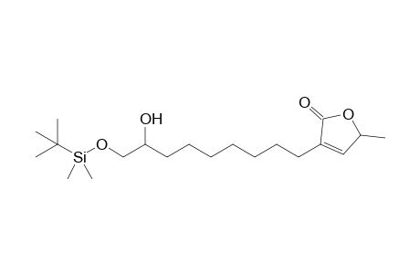 1-(5-Methyl-2-oxo-2,5-dihydrofuran-3-yl)-9-(tert-butyldimethylsiloxy)nonan-8-ol