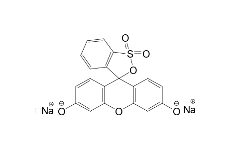 spiro[3H-2,1-benzoxathiole-3,9'-xanthene]-3',6'-diol, 1,1-dioxide, disodium salt